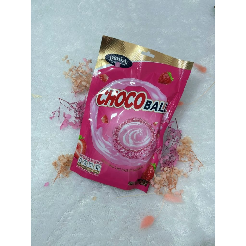 chocolate import singapore chocolate ball strawberry