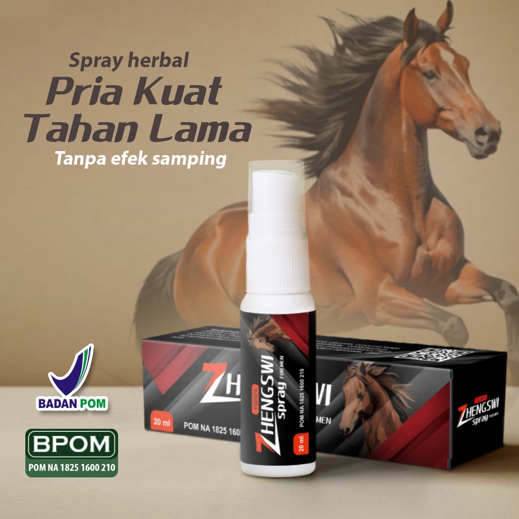 ZHENGSWI SPRAY obat semprot kuat pria tahan lama