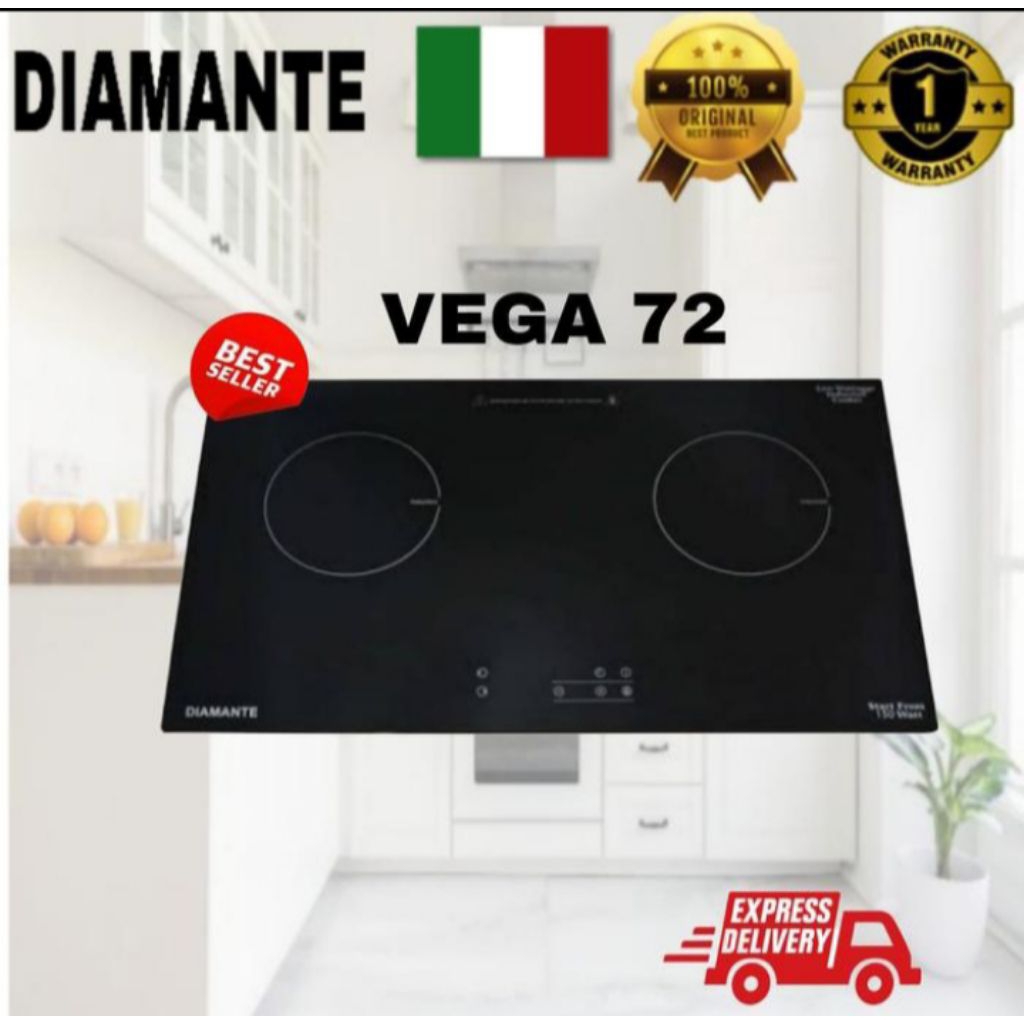 Kompor Tanam Diamante Vega 72