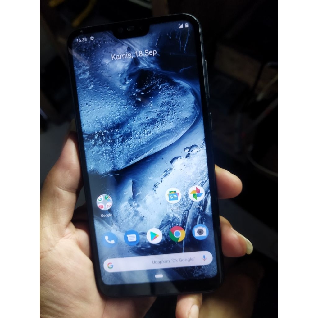 lcd Nokia 6.1 plus copotan