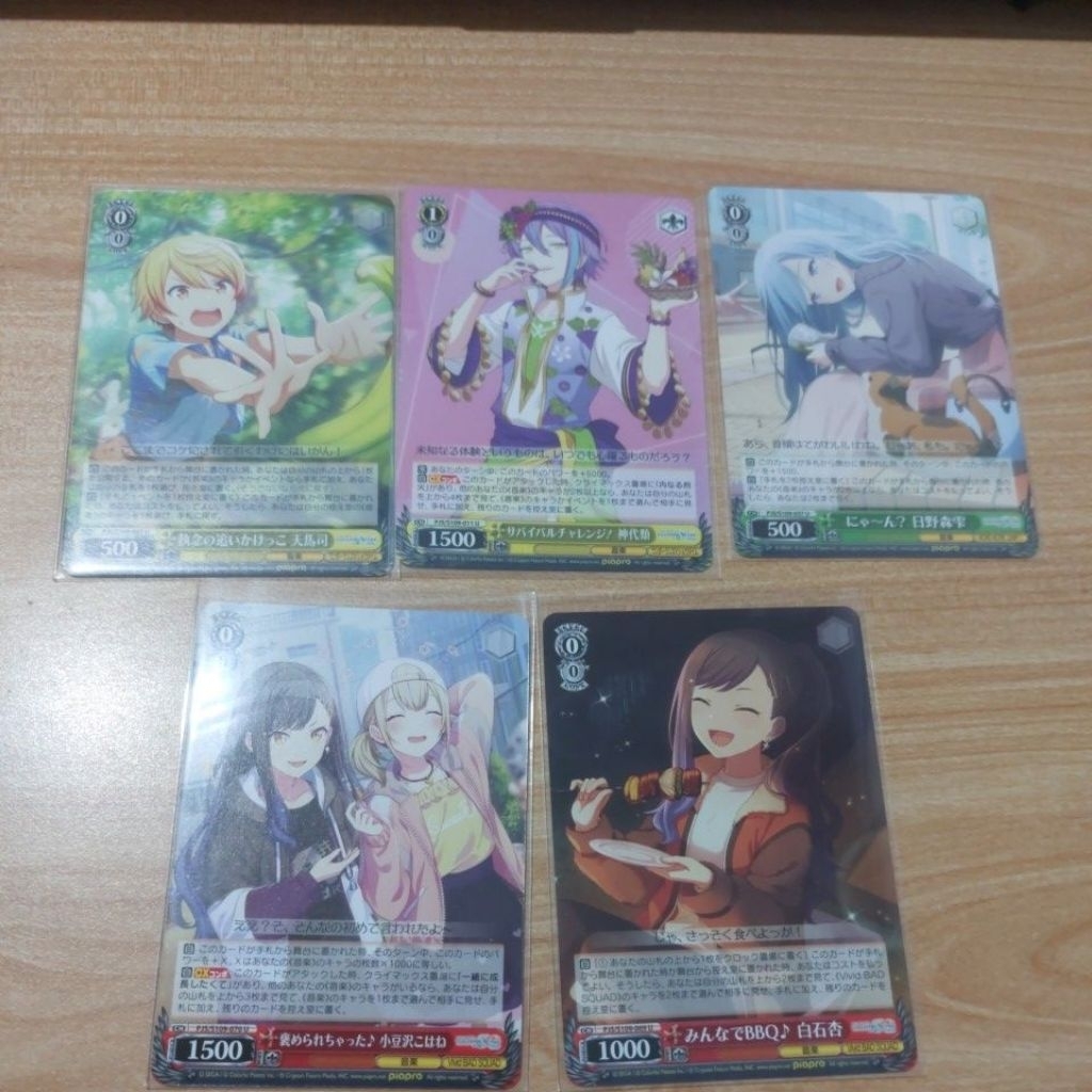 OFFICIAL Weiss Schwarz Card Project Sekai Vocaloid Kamishiro Rui Shiraishi Ann Kohane Azusawa Tsukas