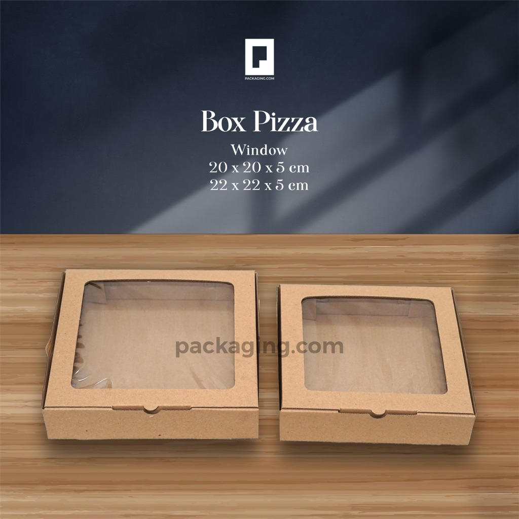 Box Pizza Window Uk 22x22x5/Box Pizza Window/Box Pizza/Box Window Polos/Box Pizza Uk 22x22x4,5/Box P