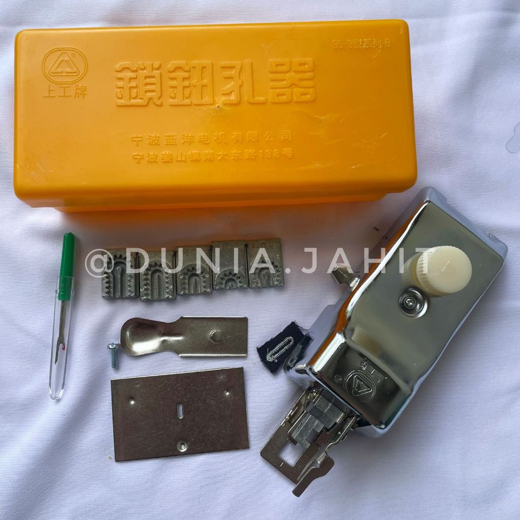 Buttonholer / Alat Pelubang Kancing B-6 Mesin Jahit Tradisional/ Klasik/ Mesin Hitam