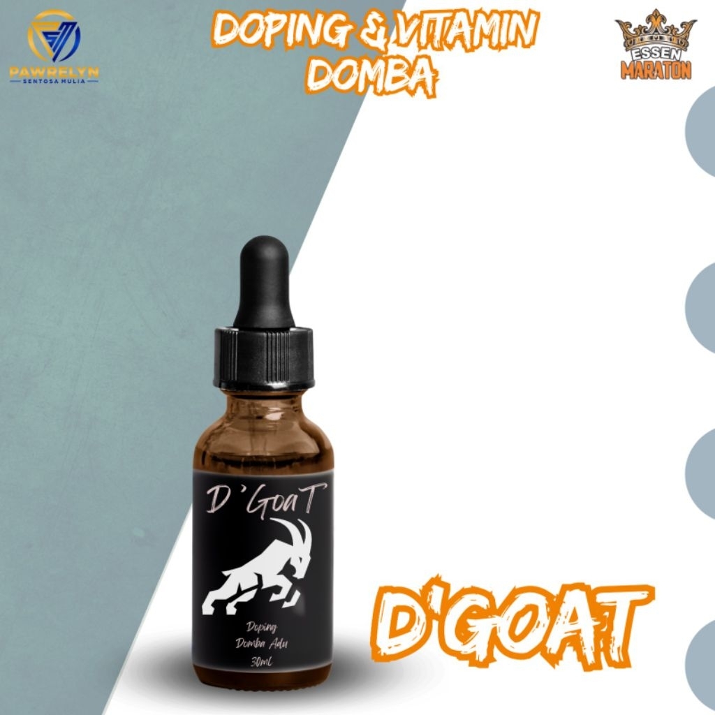 Maraton - D'GOAT Obat Doping Domba Adu Domba Garut Adu Domba Stamina Tahan Sakit Nafsu Membara & Coc