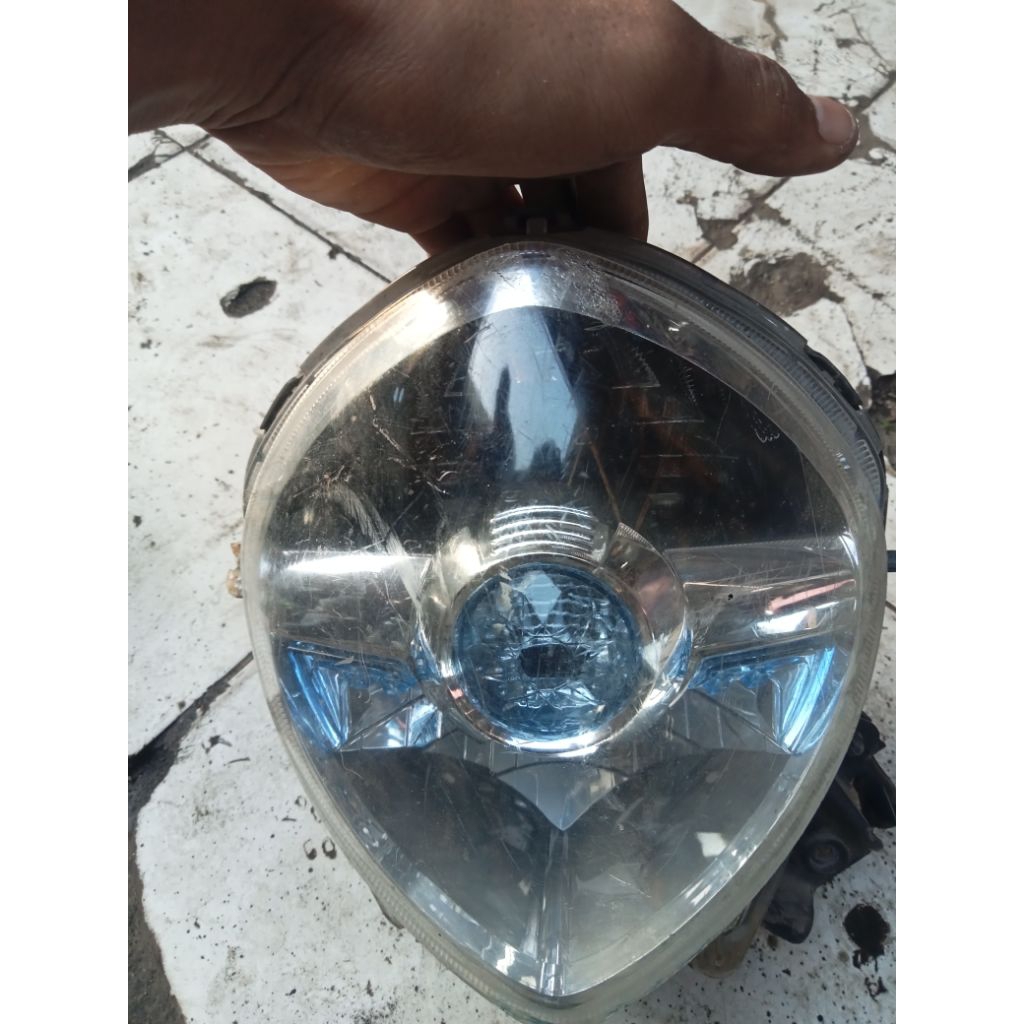 reflektor lampu depan LED Yamaha Fino fi grande copotan (ORIGINAL)