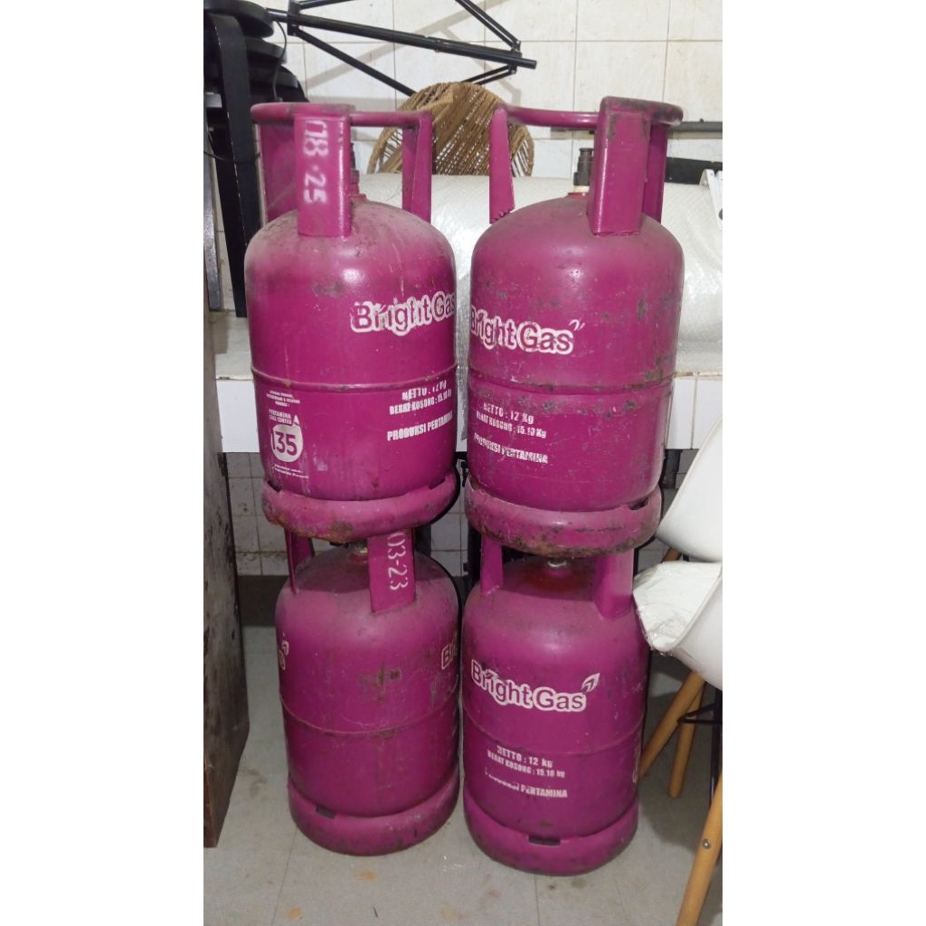 Tabung Gas 12kg pink