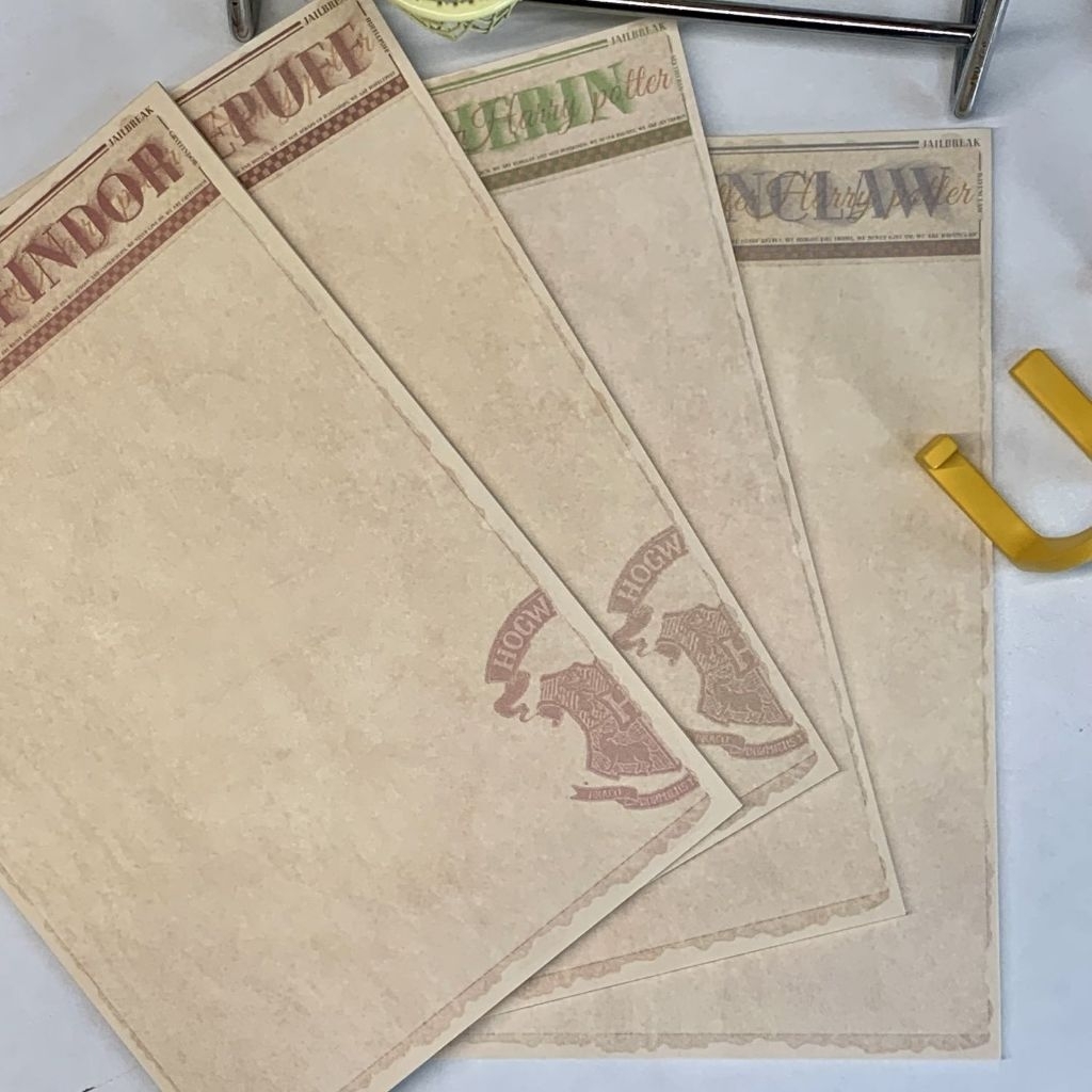 

note book asrama hary potter - buku catatan harry poter