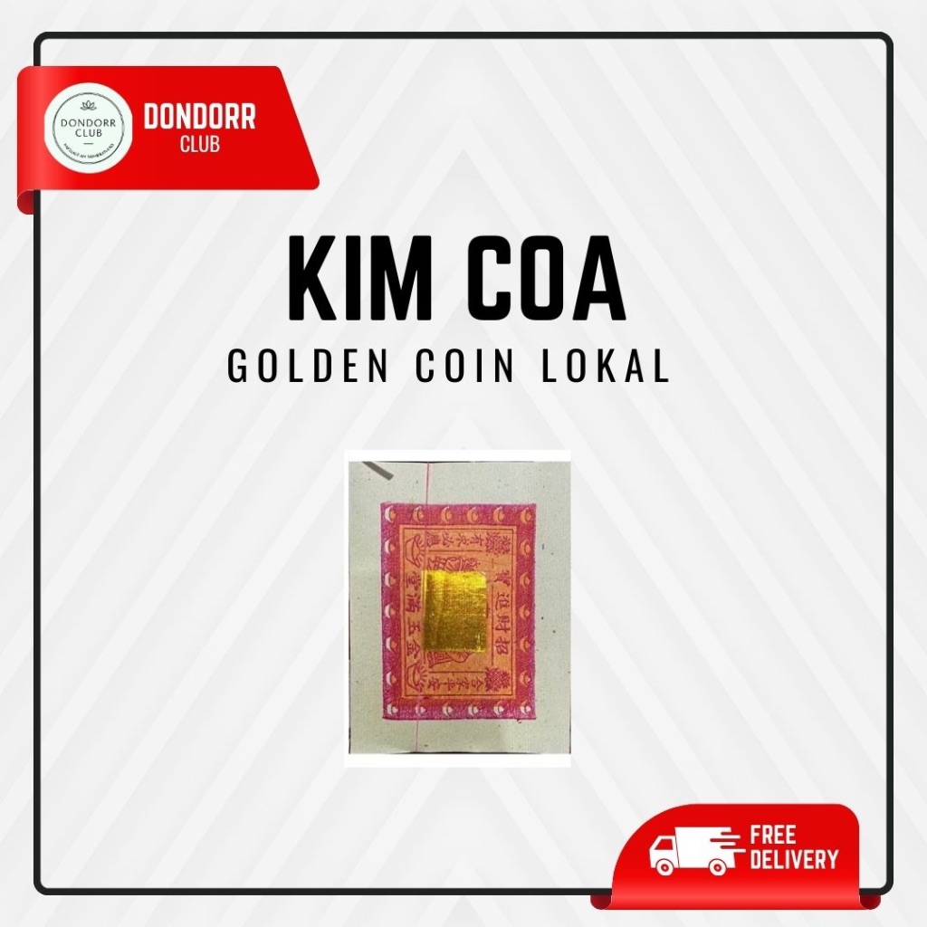 Kim Cua Lokal Hock Cap Anak Kertas Sembahyang Emas Ceng Beng Imlek