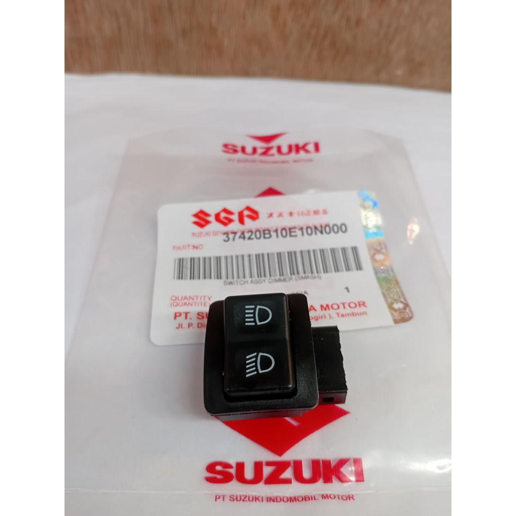 TOMBOL SAKLAR LAMPU JAUH DEKAT / DIM ORI STANDAR SUZUKI SMASH | SHOGUN 125 | SUPRA X 125