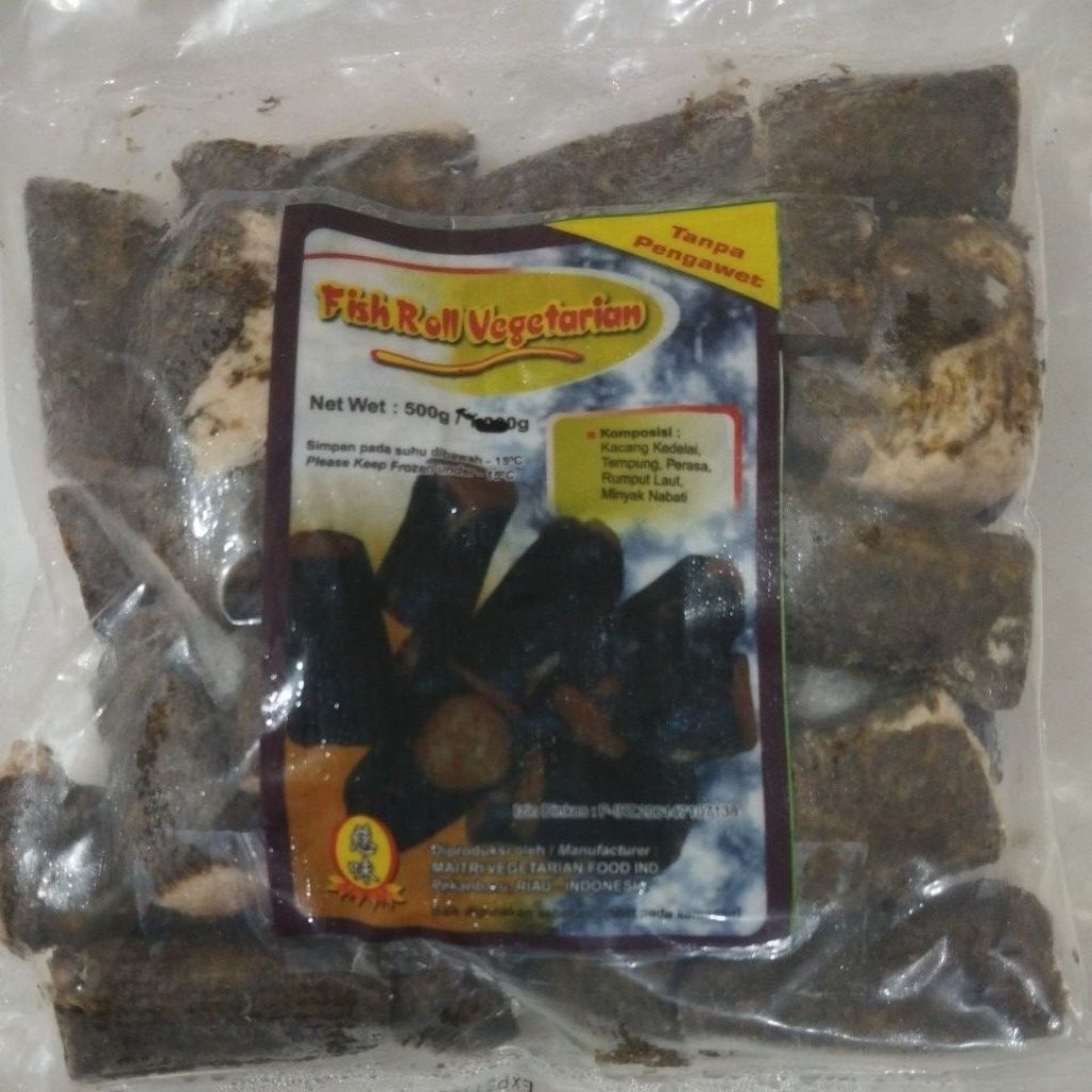 (Maitri)Fish Roll Vegetarian 500gr