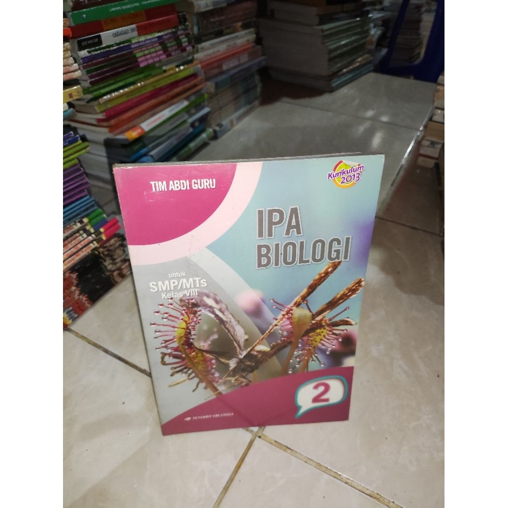 BUKU IPA BIOLOGI 2 UNTUK SMP MTS KLS 8