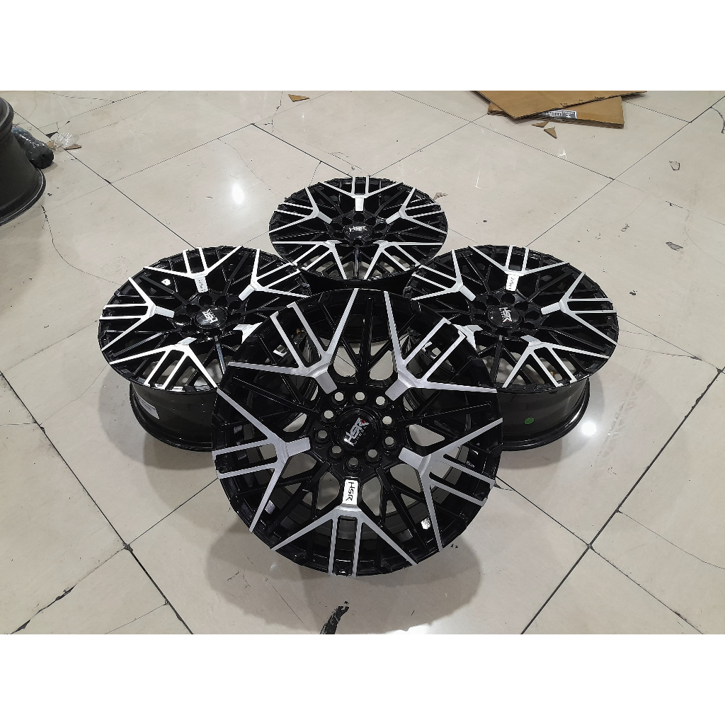 Velg Mobil Bekas Hsr Benawa Ring16 Lebar 7 Baut 5x100 5x114 Et42 Pnp Ertiga, Xl7, Innova, Xpander, L