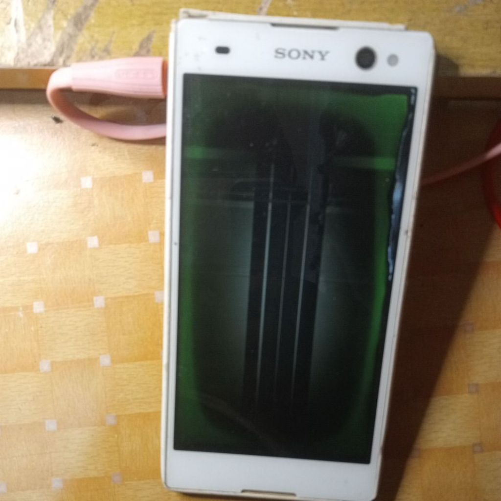 mesin Sony c3 nyala unit