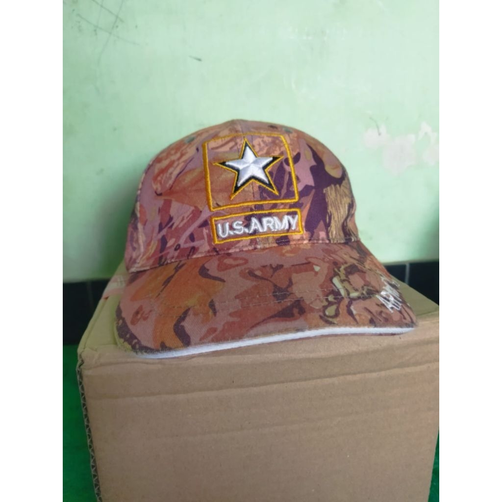 TOPI CAMO US ARMY