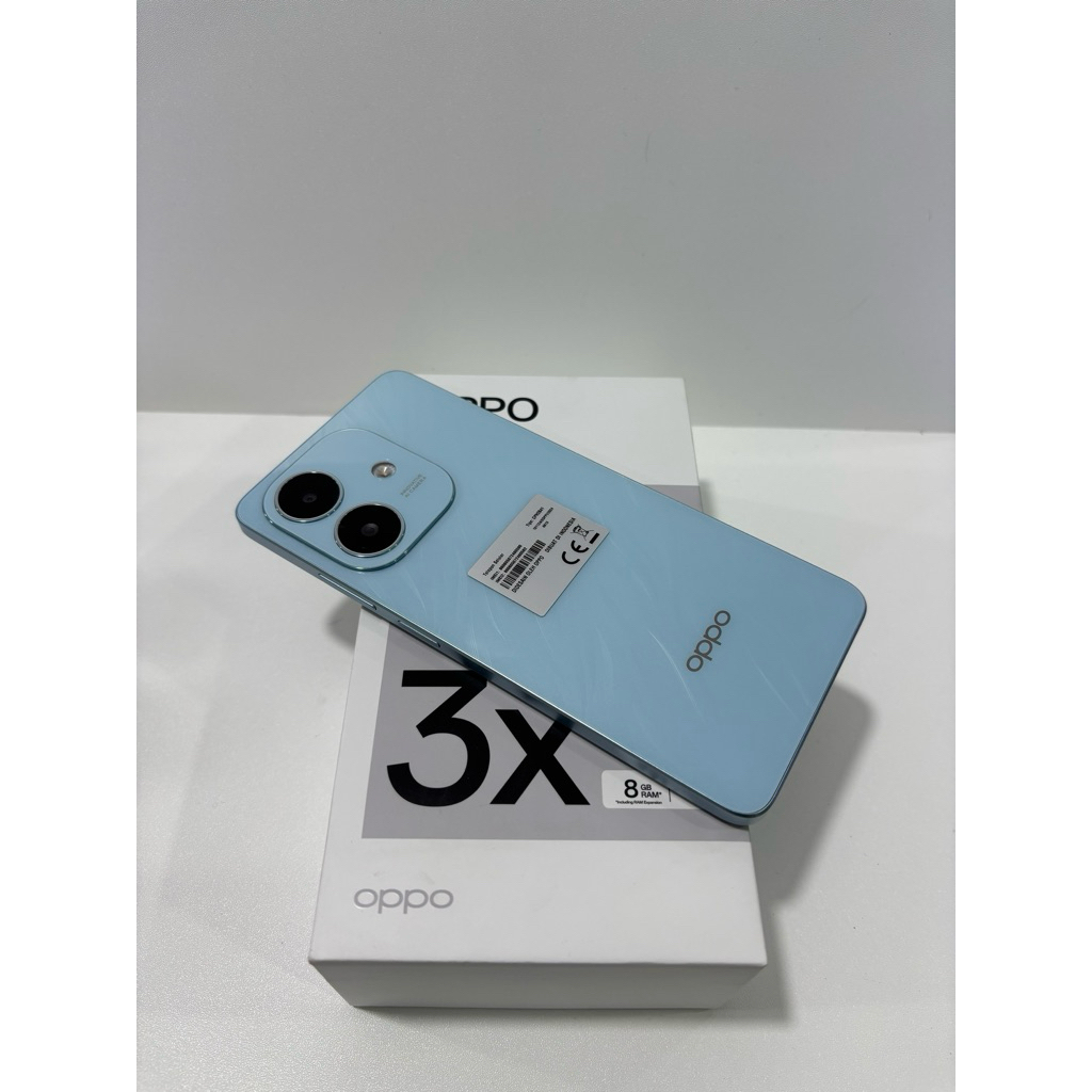 Oppo a3x 4/64 seken resmi Indonesia