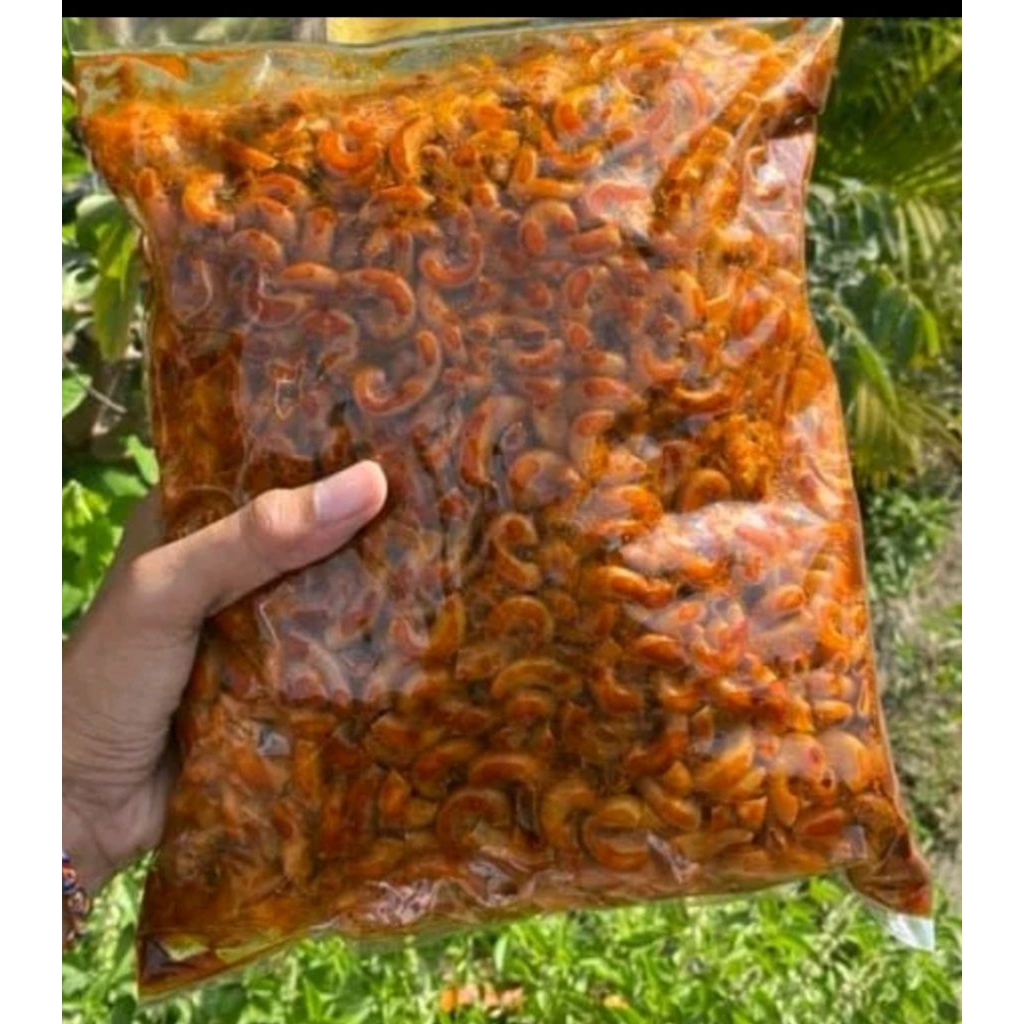

Makroni Kering Makroni Cikruh Pedas Original Daun Jeruk 500gram