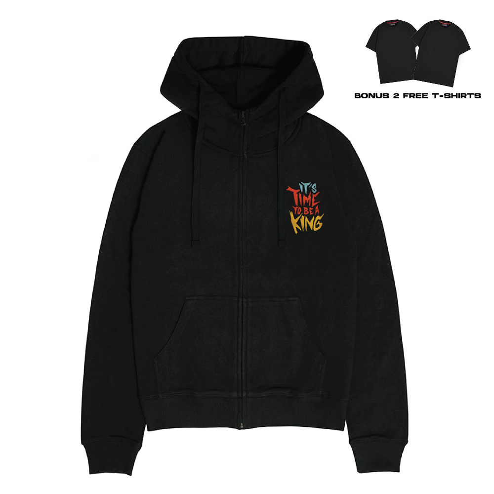 RRQ Jacket IT'S TIME TO BE A KING HOODIE