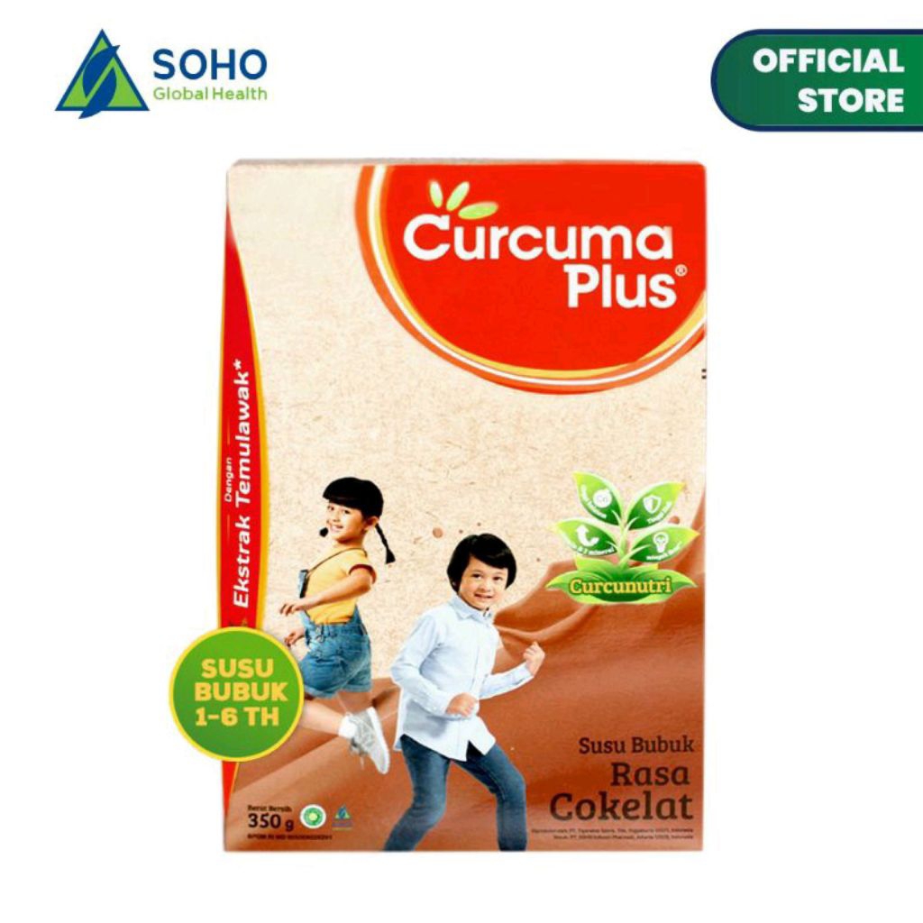 

COD Curcuma Plus Susu Bubuk Anak 180 gr ( 1 - 6 tahun )
