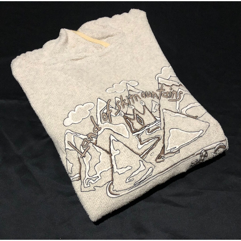 SWEATER VINTAGE CASTEL BAJAC HOODIE NON POCKET SECOND ORIGINAL