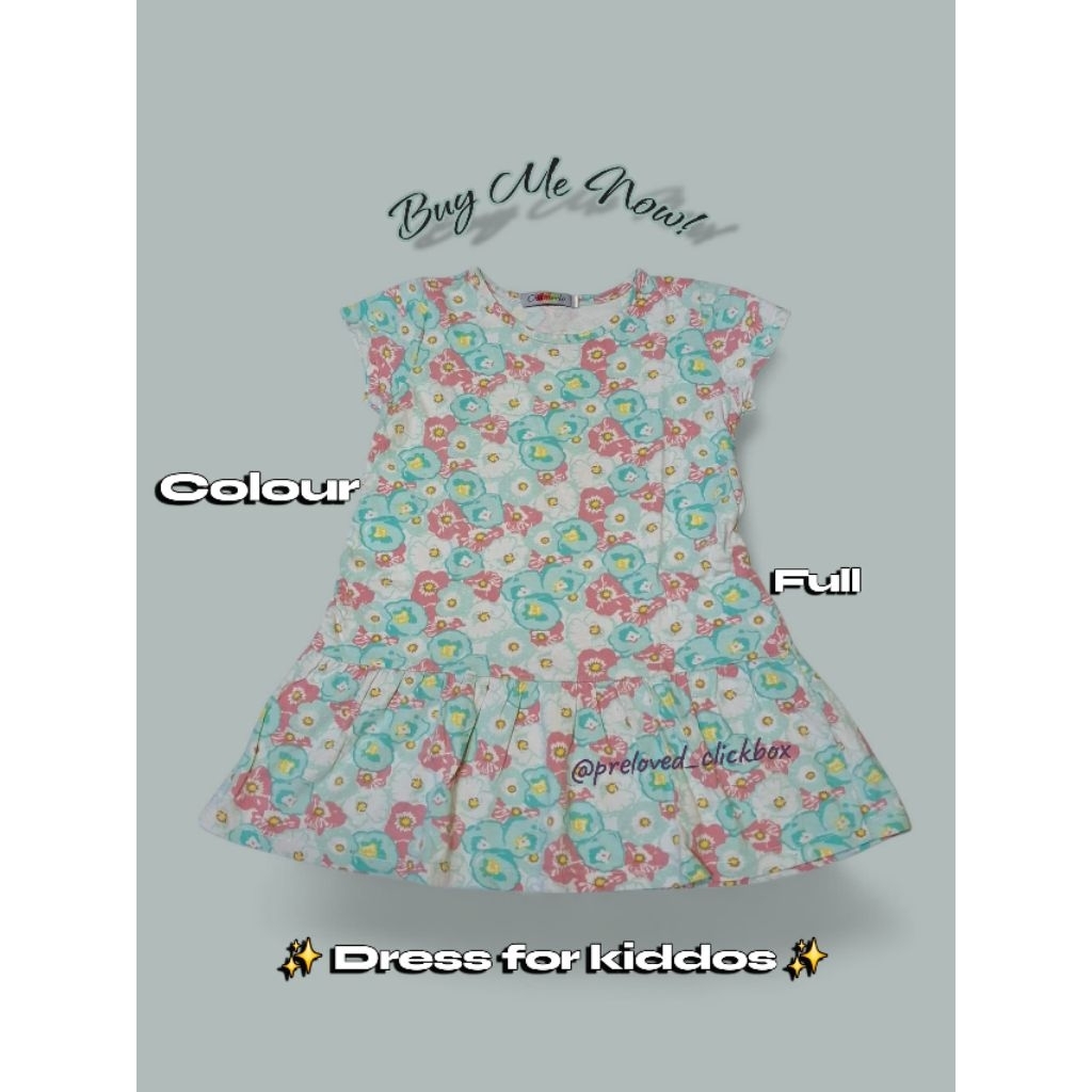 preloved Dress Chameelo flower Anak