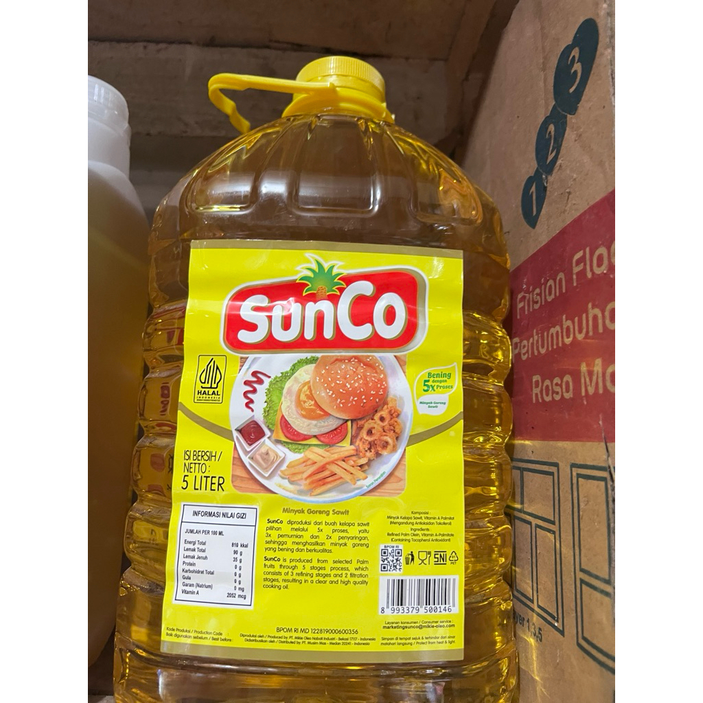 Minyak Goreng Sunco 5 Liter