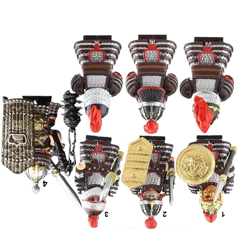 Three Kingdom Samkok Tang Dynasty Cao Cao Warriors Army Action Figure Mini Brick