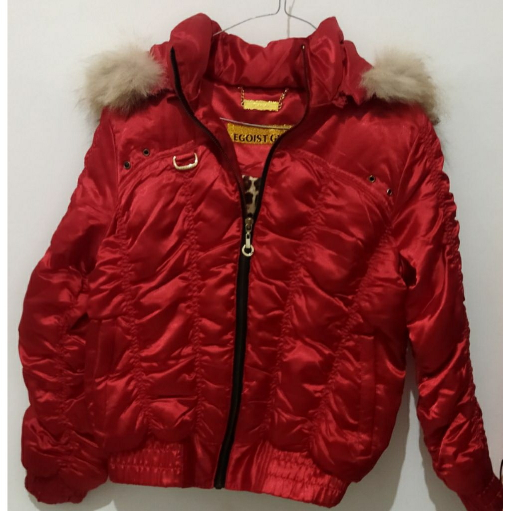 Jaket bulu angsa cewek by Egoist