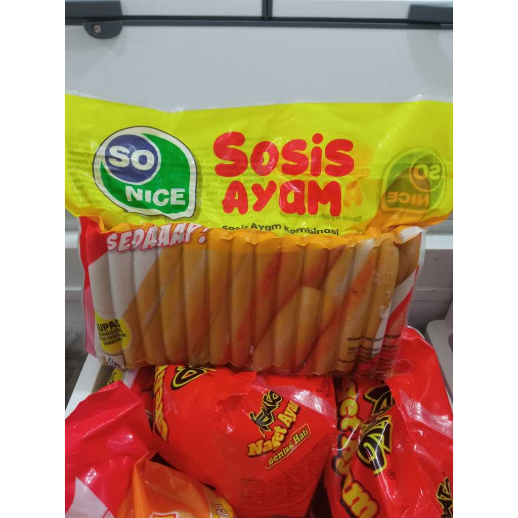 Sosis Ayam So Nice 1 Kg