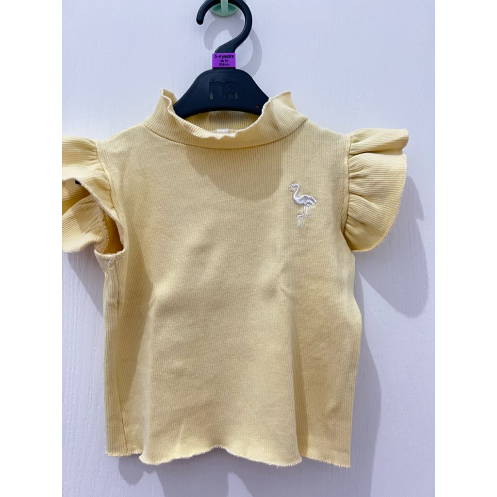 [preloved] kaos kuning anak perempuan