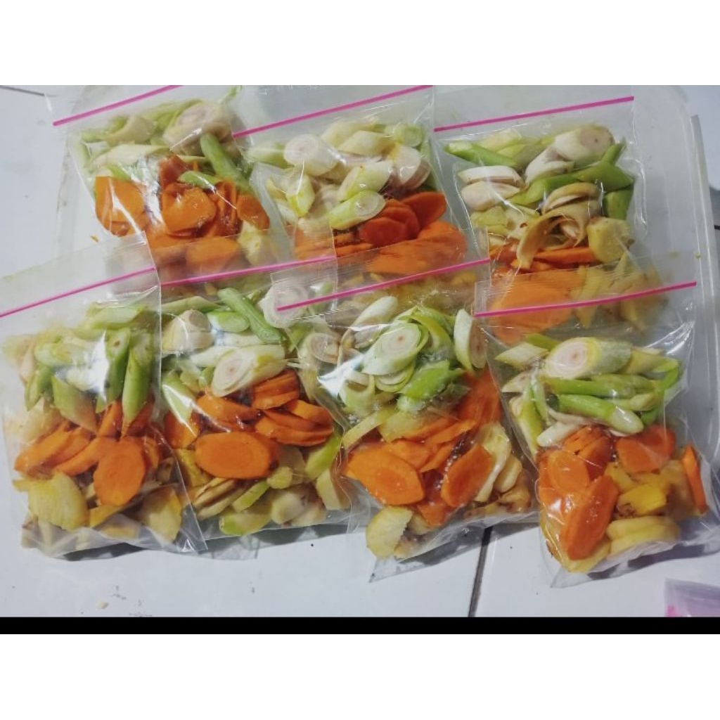 Racikan wedang rempah