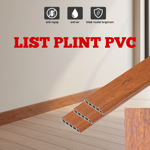LIST PLINT LANTAI PVC LIST PLANK PVC LIST LANTAI SKIRTING LIST DINDING LIS PARKIT DEKORASI DINDING