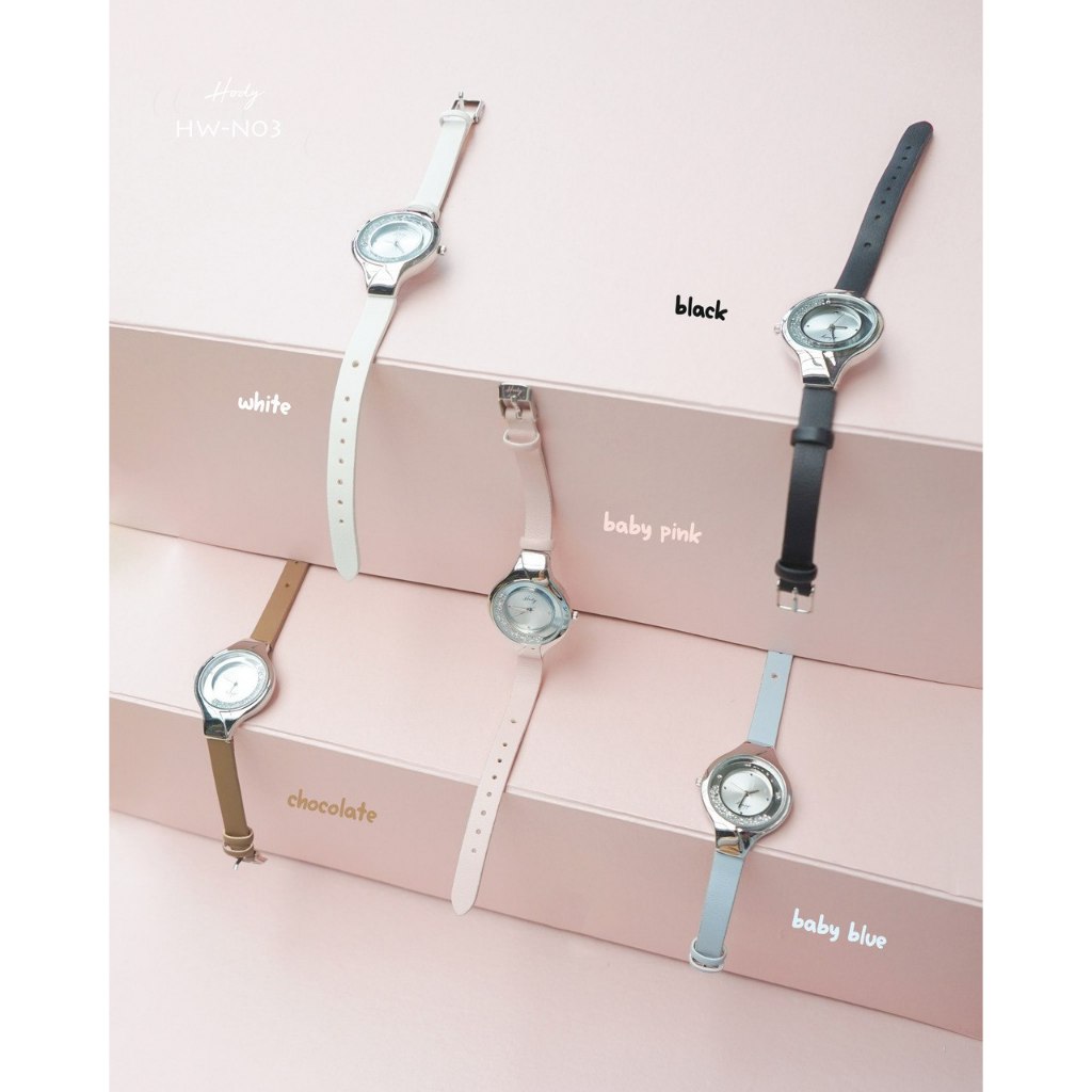 HODY WATCH - HWN 03 II PLAT SILVER II simple & elegant