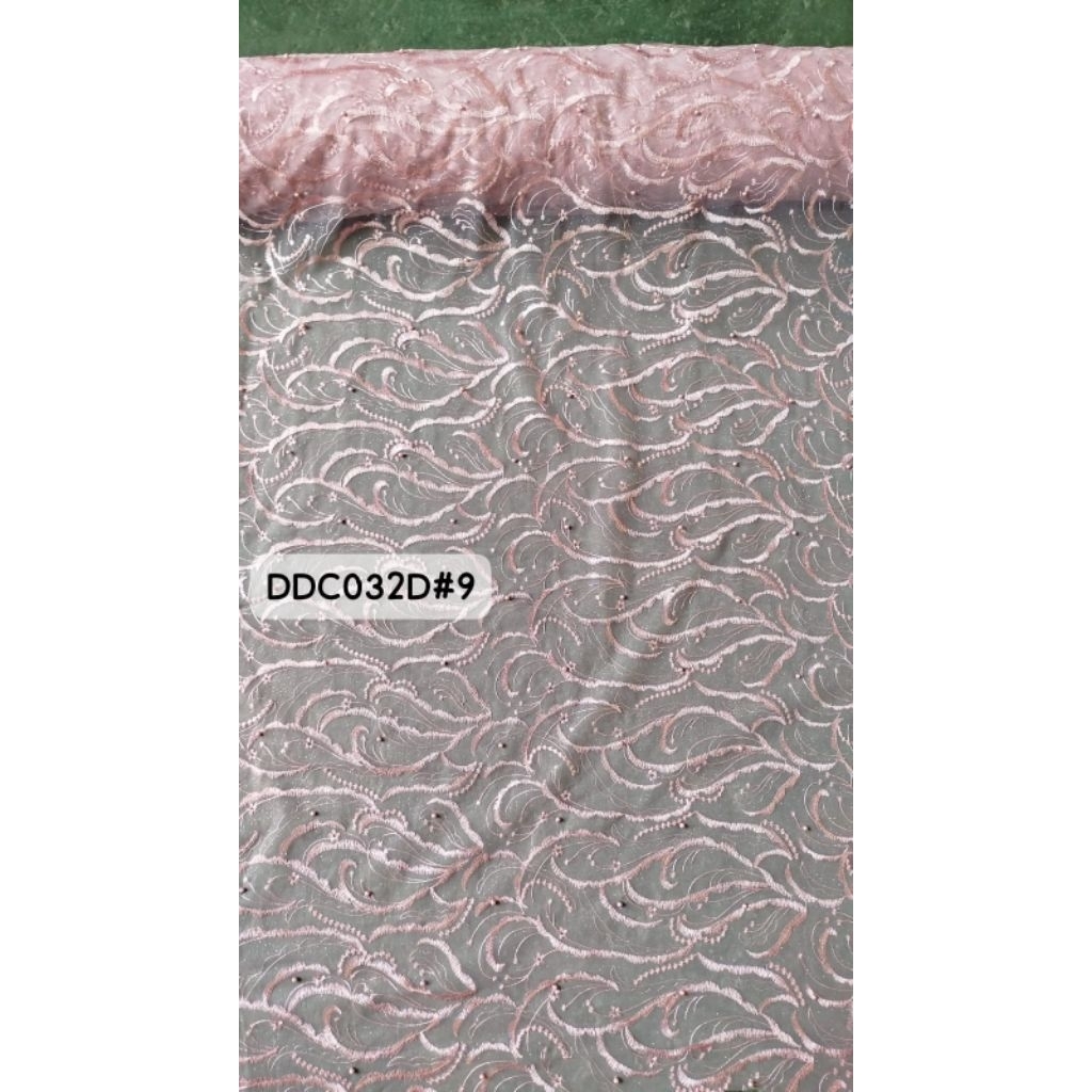 Tile Murah..Kwalitas Premium..Kain Tile Akar Mutiara Gliter/Tulle Mutiara/Tile Akar Mutiara/Bahan Ke