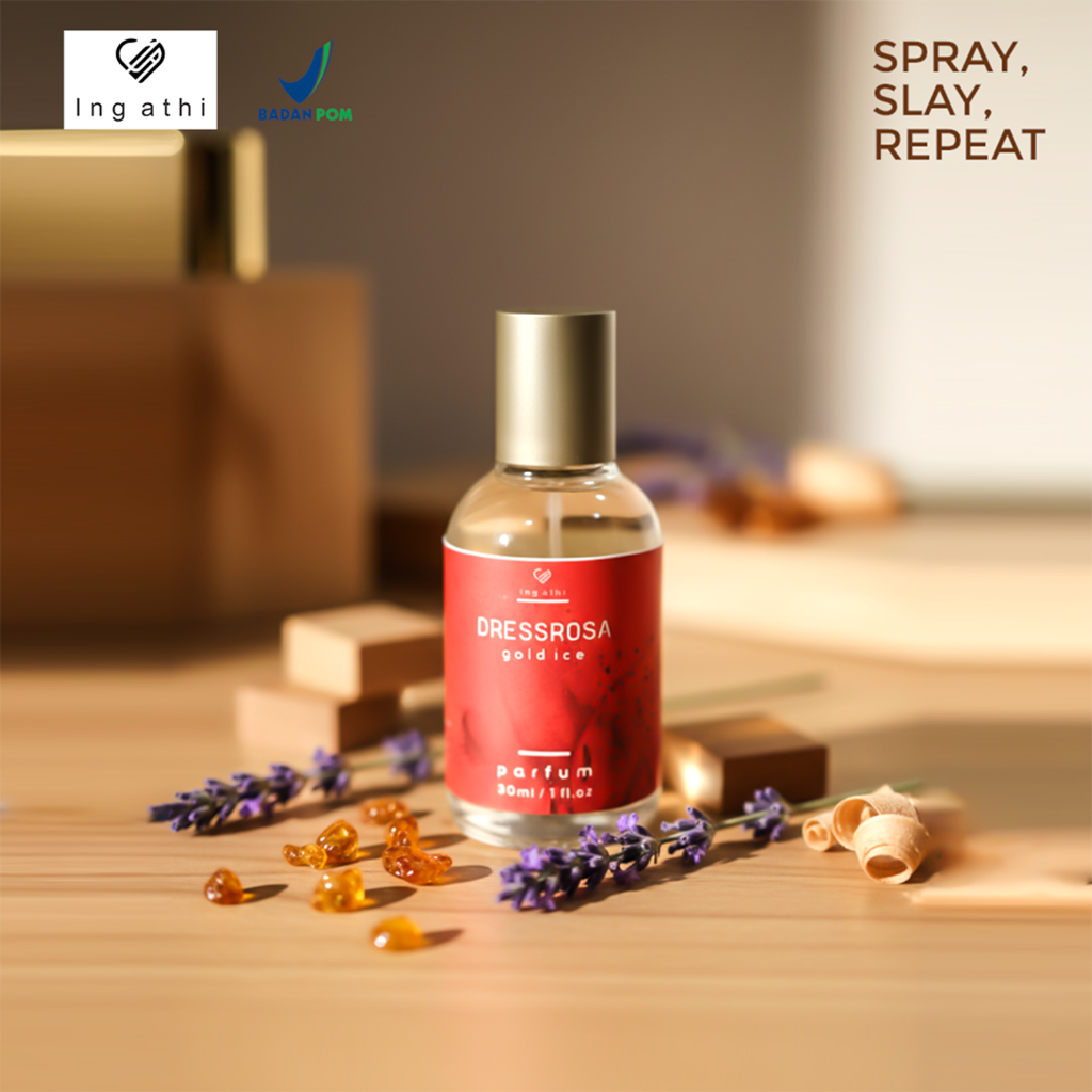 DRESSROSA GOLD ICE - parfum beraroma kalem dan cool