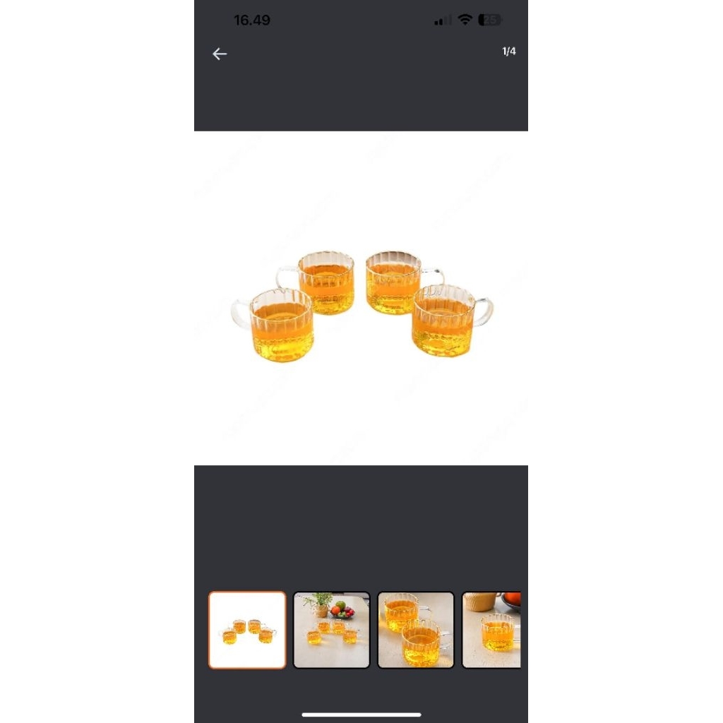 appetite mug set 4pc by informa