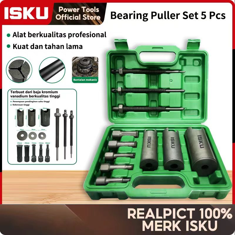 ISKU Treker Bearing Puller Set 5 Pcs CVT Treker Grip On Treker Bearing Puller Set