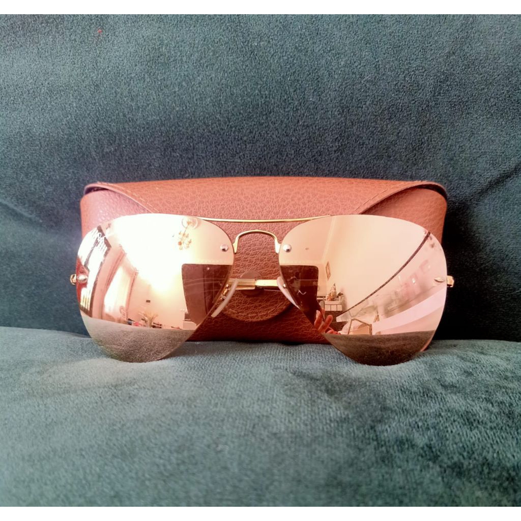 PRELOVED KACAMATA RAYBAN AVIATOR WANITA - REAL PRODUCT