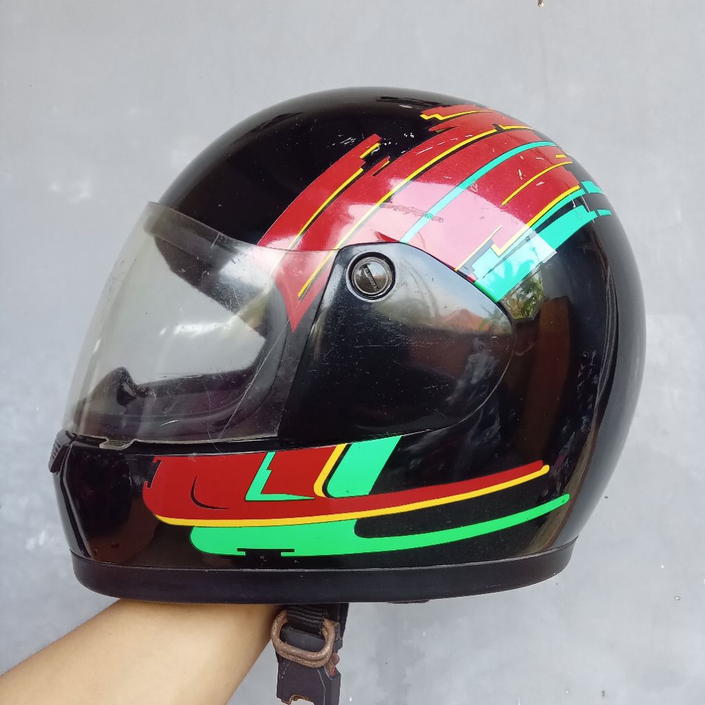 helm kawasaki ninja old original second
