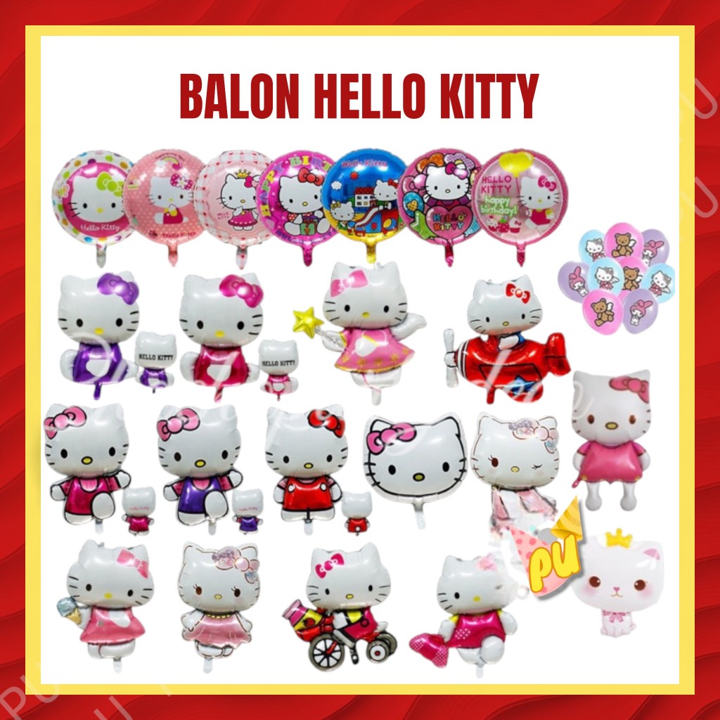 Balon HELLO KITTY / Balon Foil Hello Kitty