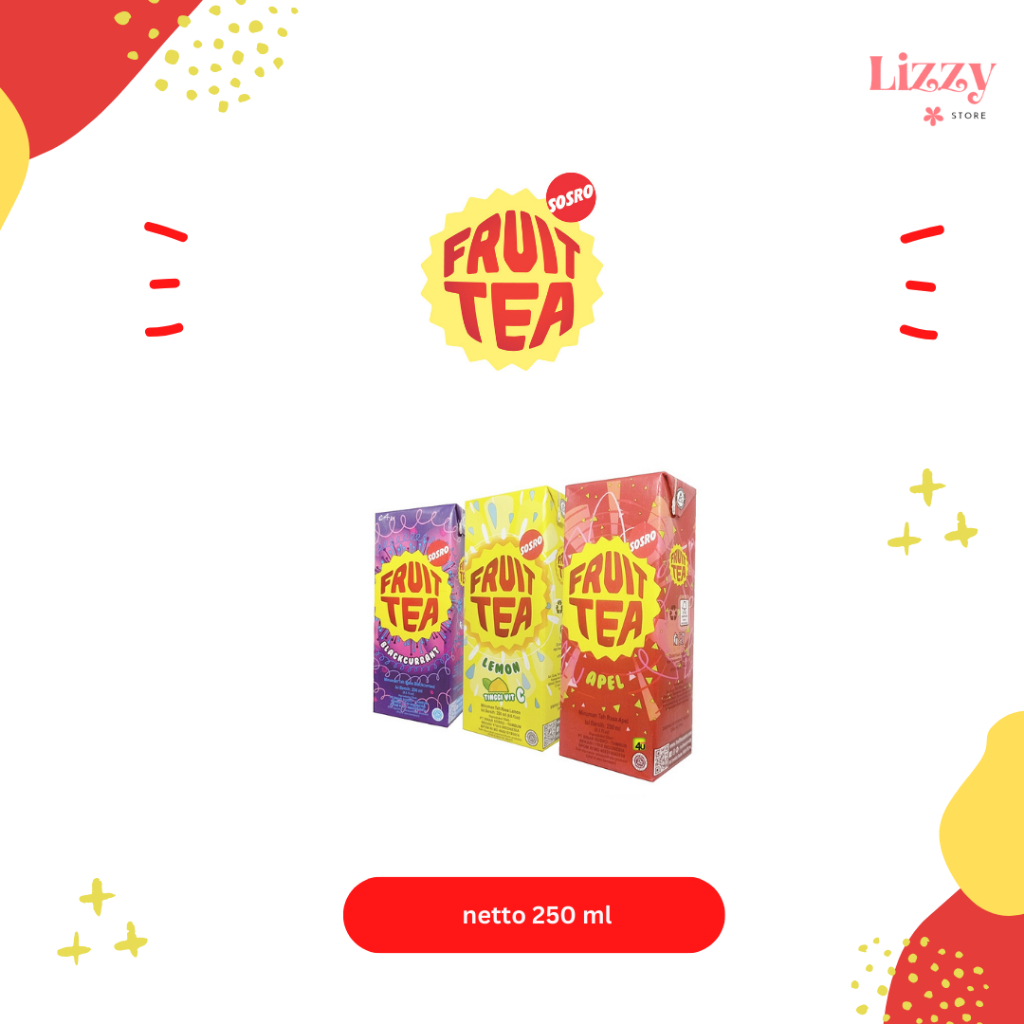 Fruit Tea Sosro Minuman Kotak 250ml