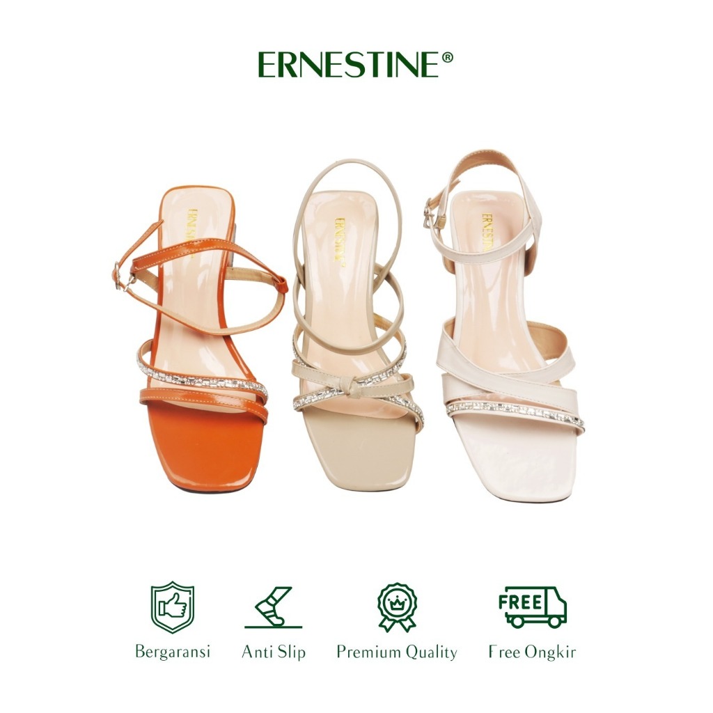 Sandal Heels / Hak Wanita - Ernestine Collection
