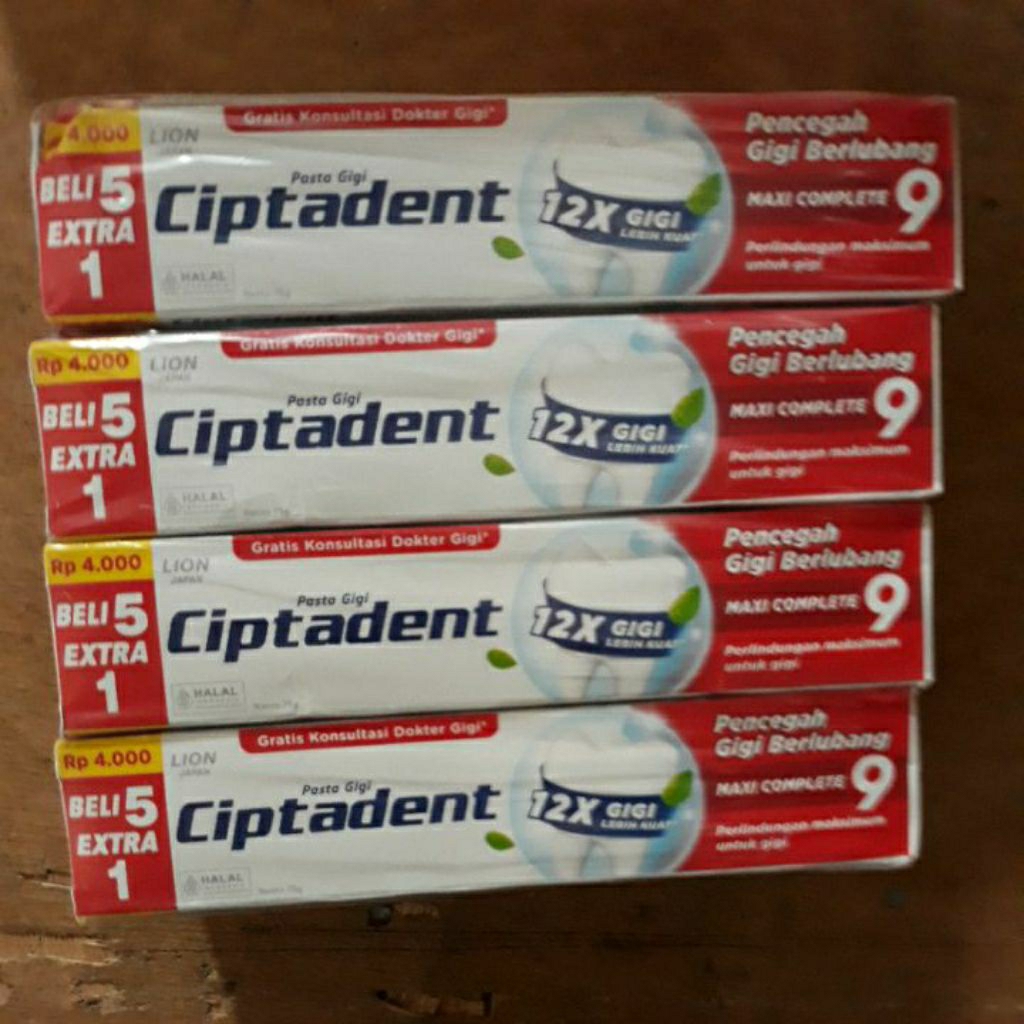 pasta gigi ciptadent 75 gram