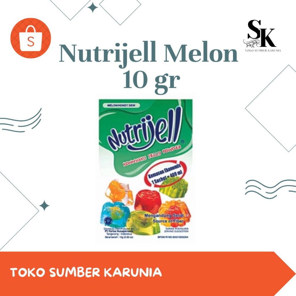 

Nutrijell Melon 10 gr