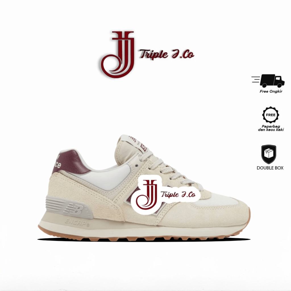 Sneakers 574 Burgundy