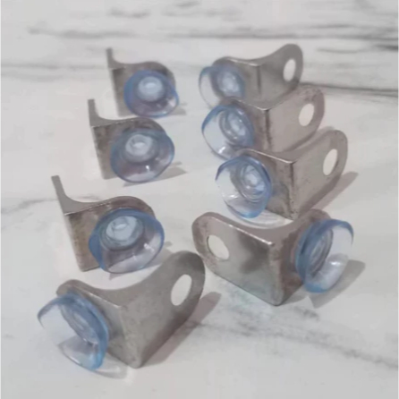 500 Pcs Cop Sekrup Penyangga Dudukan Kaca Cop Sekrup Penyangga Ambalan Cop Kaca