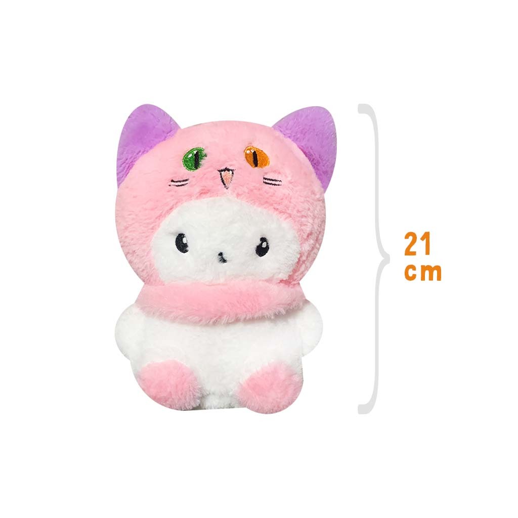Boneka Kucing Kutub Kostum Lucu - Boneka Kucing Putih Dingin, Kostum Lucu, Hadiah Cewek