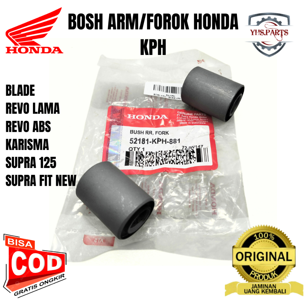ASLI ORIGINAL BOSH ARM/FOROK HONDA AHM KPH BLADE REVO LAMA ABS KARISMA SUPRA 125 FIT NEW