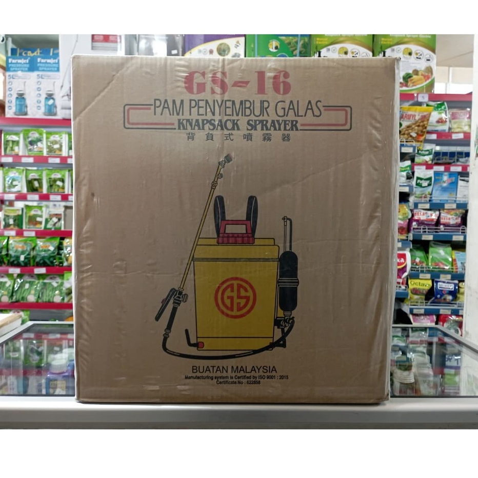 SPRAYER MANUAL GS / KNAPSACK SPRAYER KAPASITAS 16 L