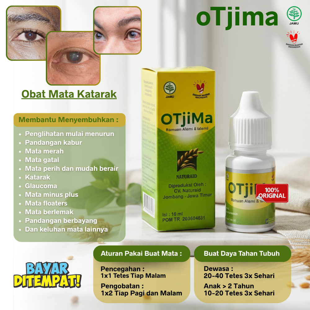 Naturaid Otem Kemasan Baru OTJima Obat Mata BPOM – Mengatasi Katarak, Glaukoma, Ablasio Retina
