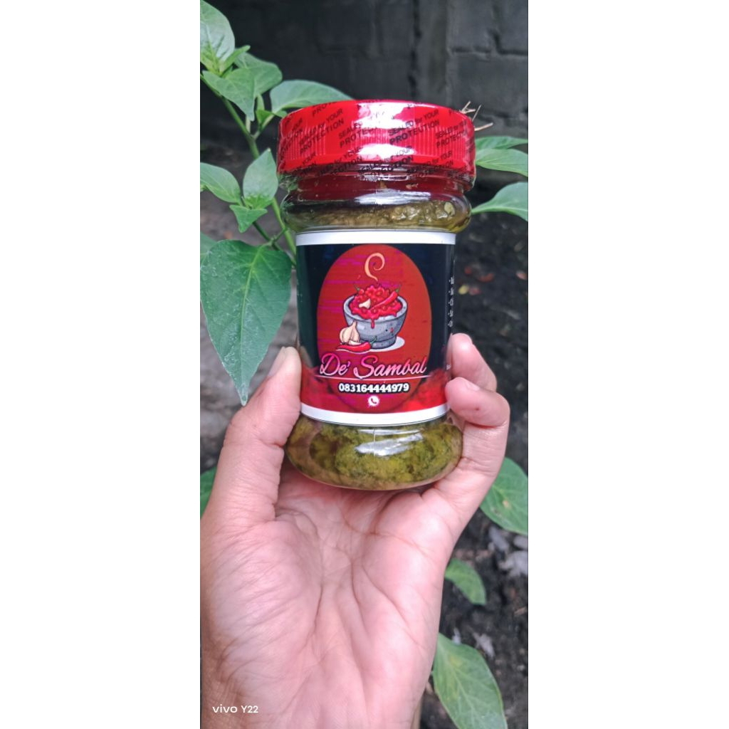 

Sambal Ijo De'Sambal ( 150gram )